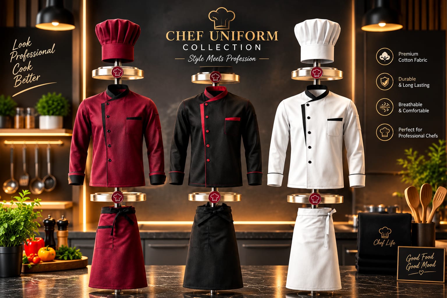 Executive Chef Jacket - Image 3